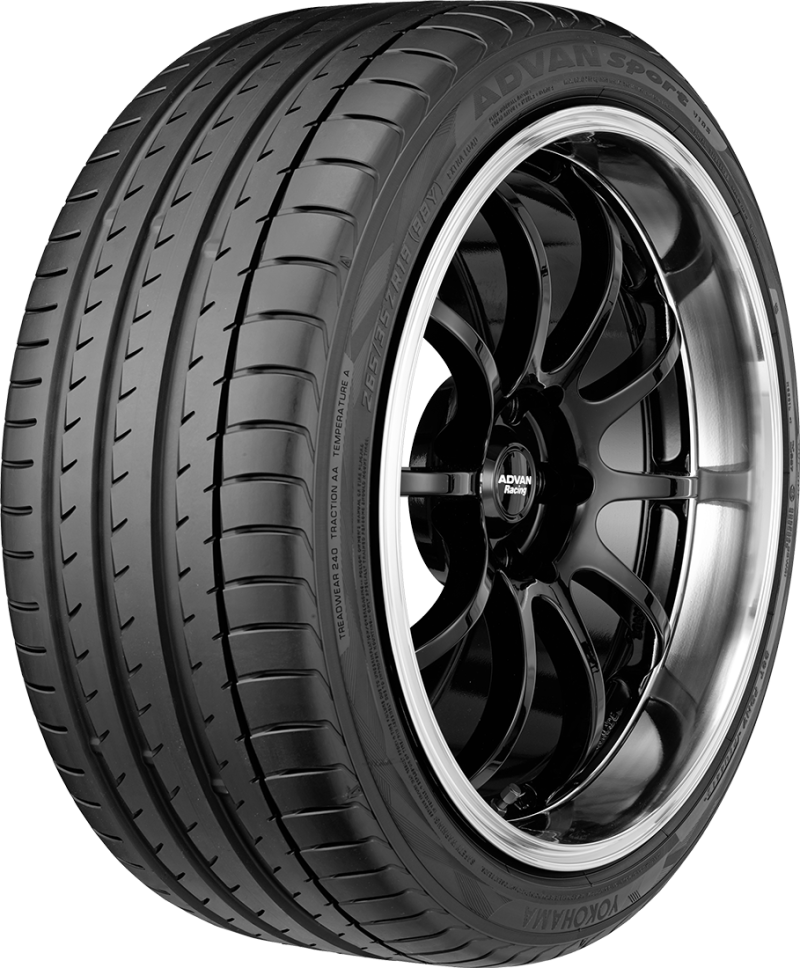 Yokohama Tire Yokohama Advan Sport V105E Tire - 285/40ZR19 107Y 110193338