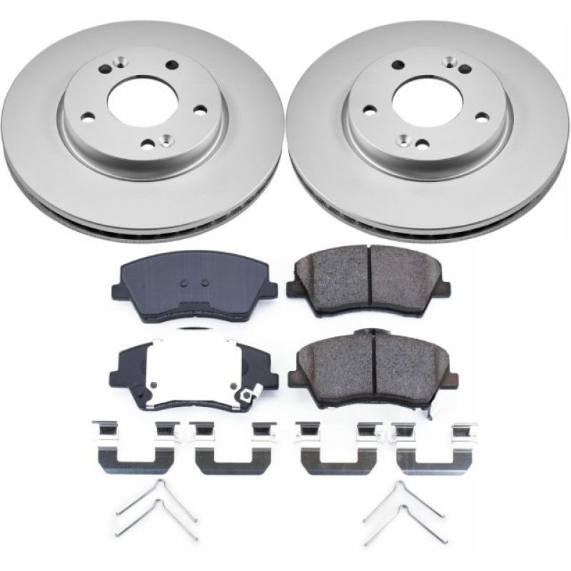 PowerStop PSB Z17 Evolution Coated Kit Brakes, Rotors & Pads Brake Kits - Performance Blank main image