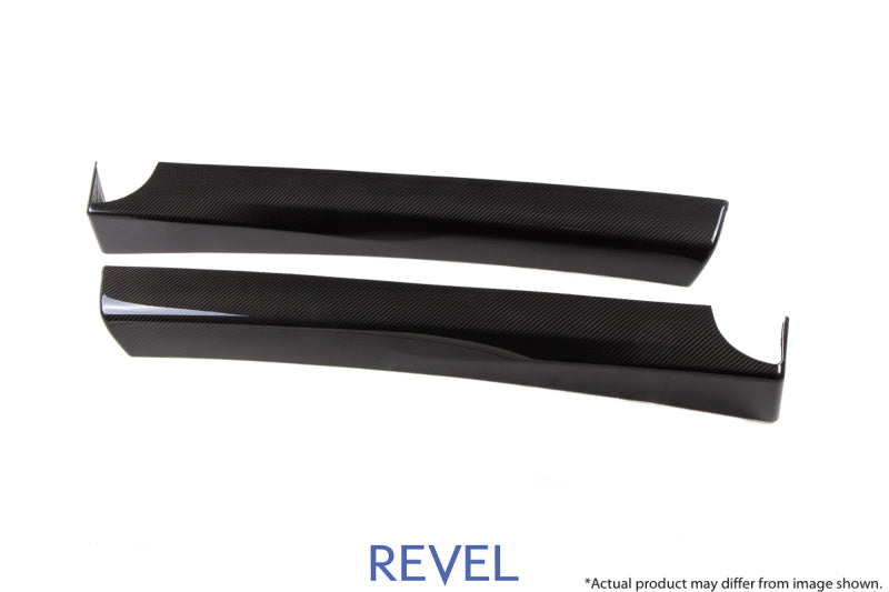 Revel GT Dry Carbon Door Trim (Front Left & Right) Tesla Model 3 - 2 Pieces 1TR4GT1AX03