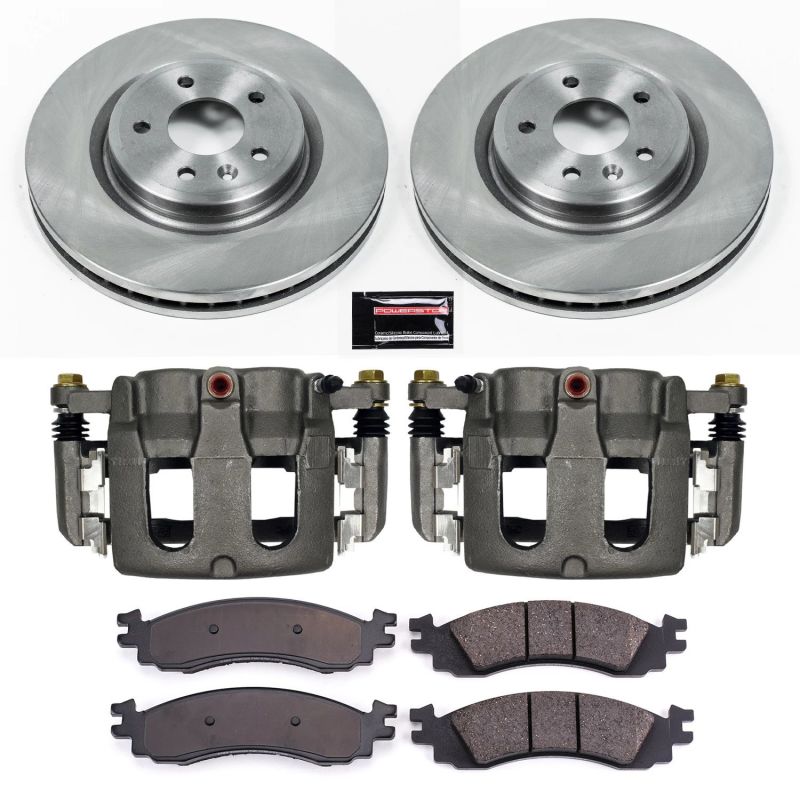 PowerStop PSB Autospecialty Kit w/Cals Brakes, Rotors & Pads Brake Kits - OE main image