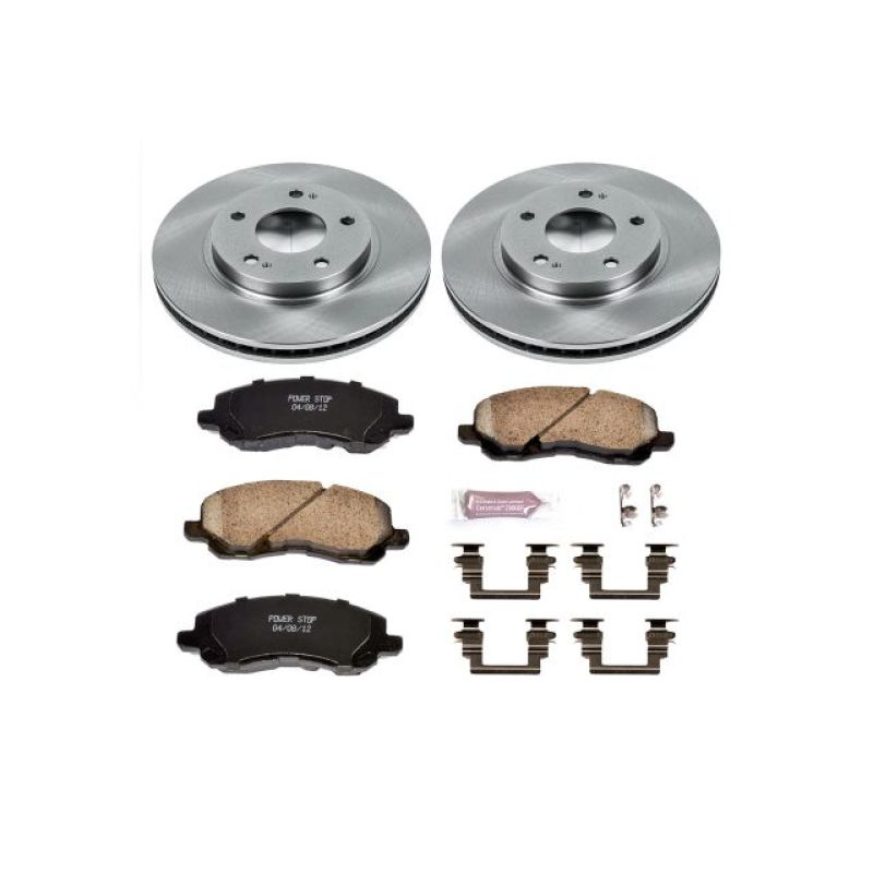 PowerStop PSB Autospecialty Kit Brakes, Rotors & Pads Brake Kits - OE main image