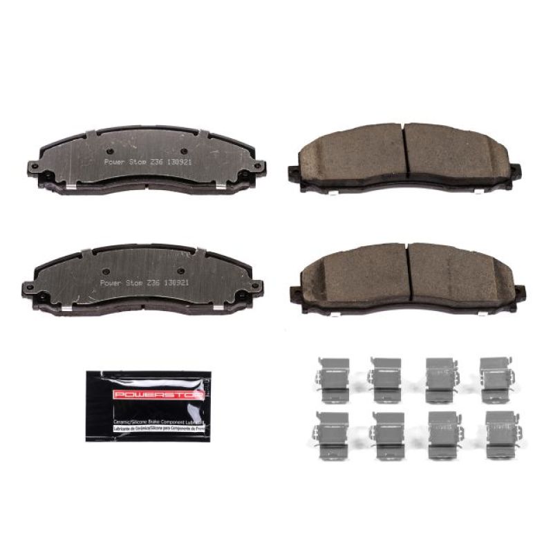 PowerStop PSB Z36 Truck & Tow Brake Pads Brakes, Rotors & Pads Brake Pads - Performance main image