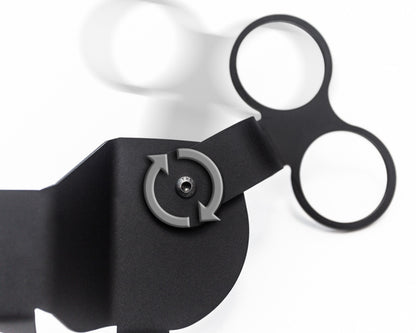 Agency Power 17-19 Can-Am Maverick X3 DS/X3 RS Turbo Modular Gauge Pod - Dual Pod AP-BRP-X3-350-B