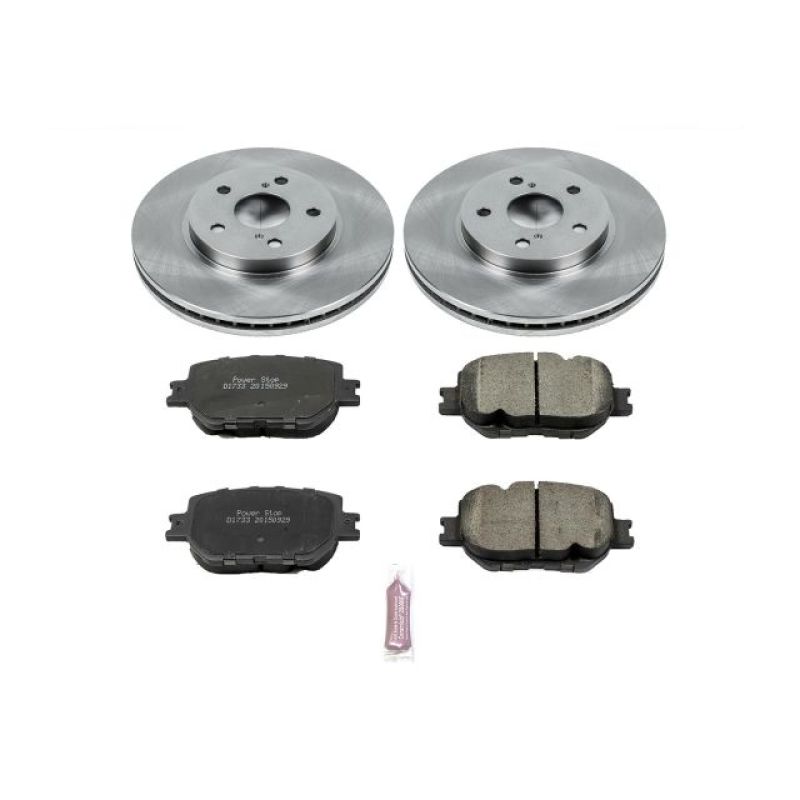 PowerStop PSB Autospecialty Kit Brakes, Rotors & Pads Brake Kits - OE main image