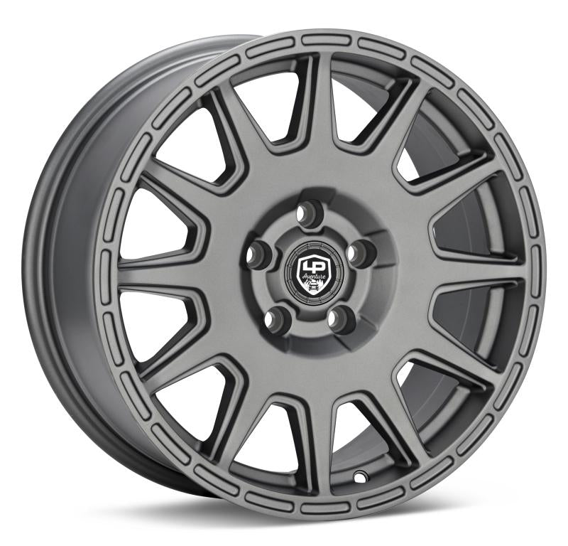 LP Aventure LP1 17x7.5 5-114 ET20 Matte Grey Wheel LP11775511420MG Main Image