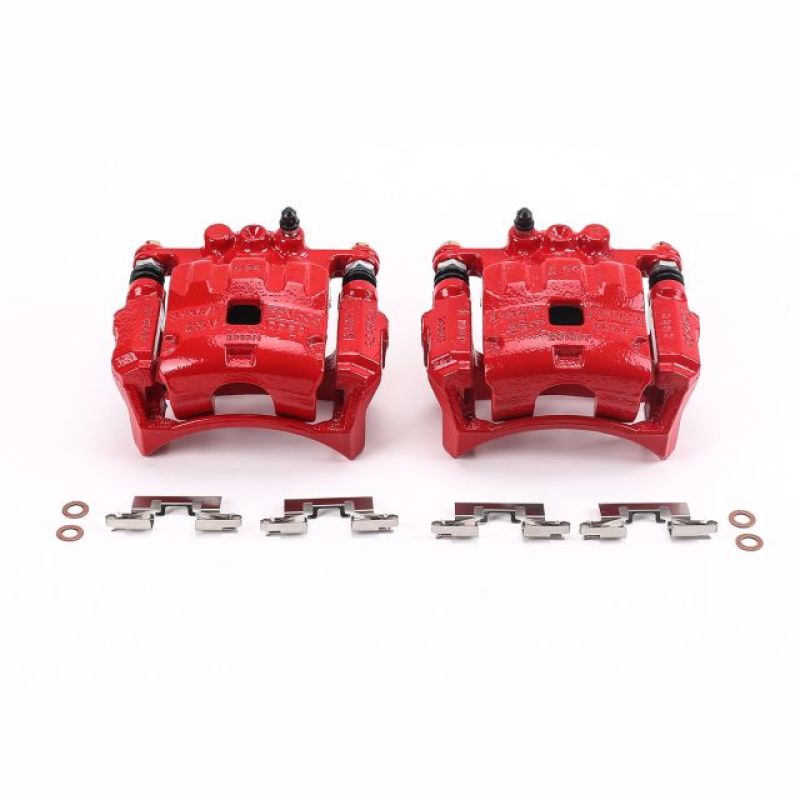 PowerStop PSB Red Calipers Brakes, Rotors & Pads Brake Calipers - Perf main image