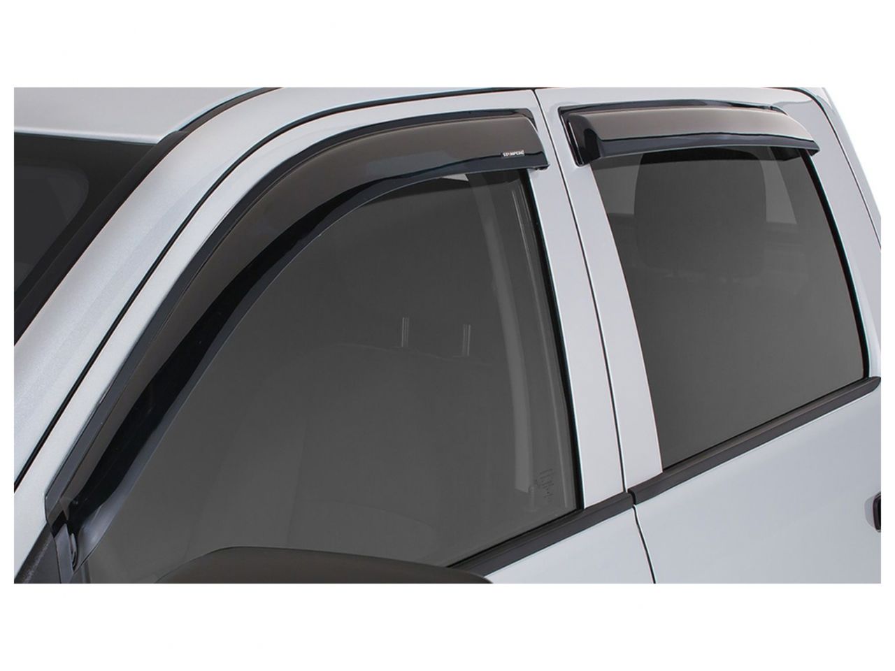 Stampede Tape-Onz Sidewind Deflector, Smoke, 4 pc. for 2014-2018 Chevrolet