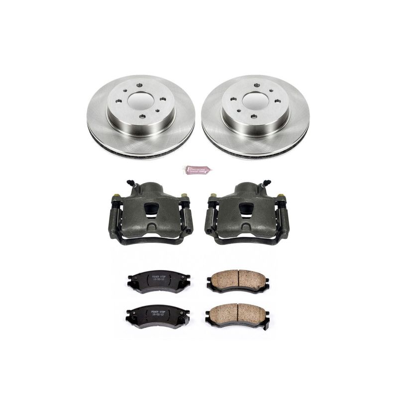 PowerStop PSB Autospecialty Kit w/Cals Brakes, Rotors & Pads Brake Kits - OE main image