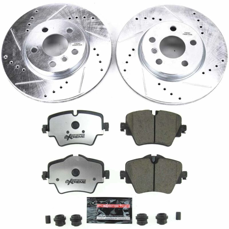 PowerStop PSB Z26 Street Warrior Kit Brakes, Rotors & Pads Brake Kits - Performance D&S main image