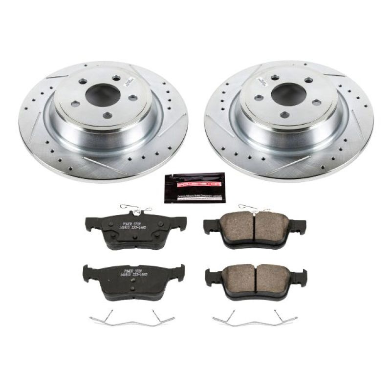 PowerStop PSB Z23 Evolution Kit Brakes, Rotors & Pads Brake Kits - Performance D&S main image