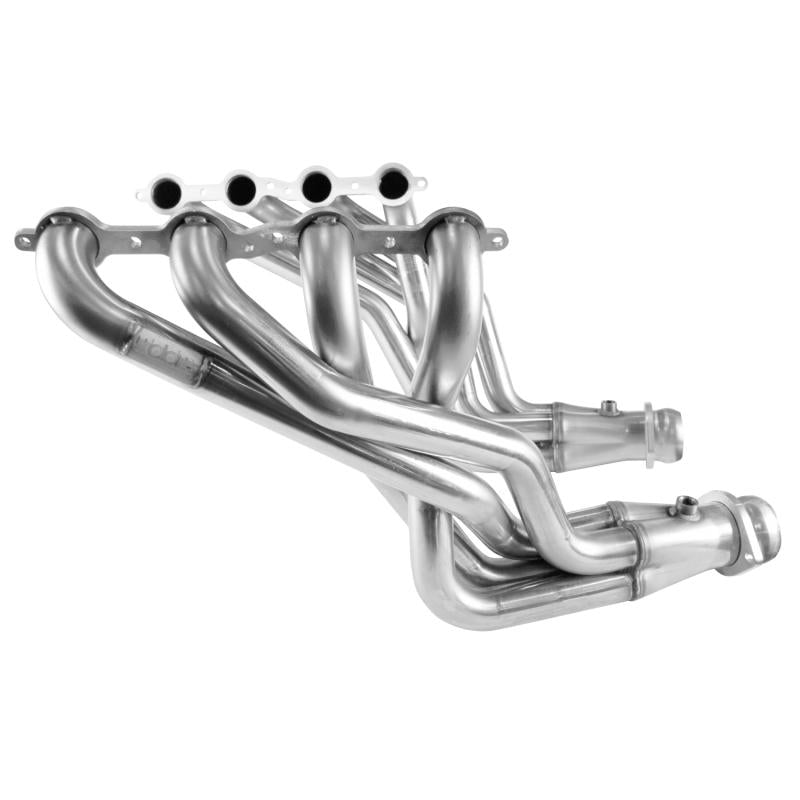Kooks 04-07 Cadillac CTS-V 1 7/8in x 3in SS Longtube Headers and OEM SS Off Road Connection Pipes 2310H410 Main Image