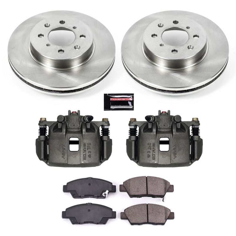 PowerStop PSB Autospecialty Kit w/Cals Brakes, Rotors & Pads Brake Kits - OE main image