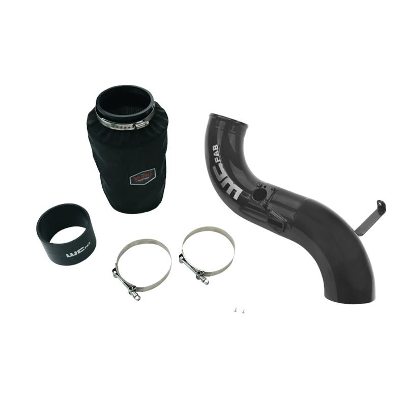 Wehrli 11-16 Chevrolet 6.6L LML Duramax 4in Intake Kit - Gloss Black WCF100337-GB Main Image