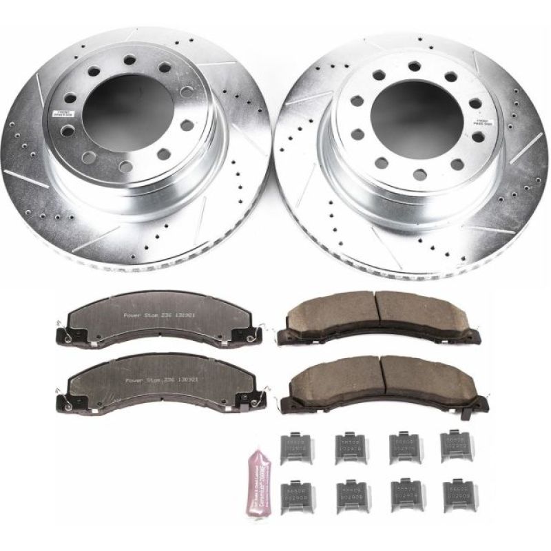 PowerStop PSB Z36 Truck & Tow Kit Brakes, Rotors & Pads Brake Kits - Performance D&S main image