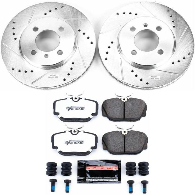 PowerStop PSB Z36 Truck & Tow Kit Brakes, Rotors & Pads Brake Kits - Performance D&S main image