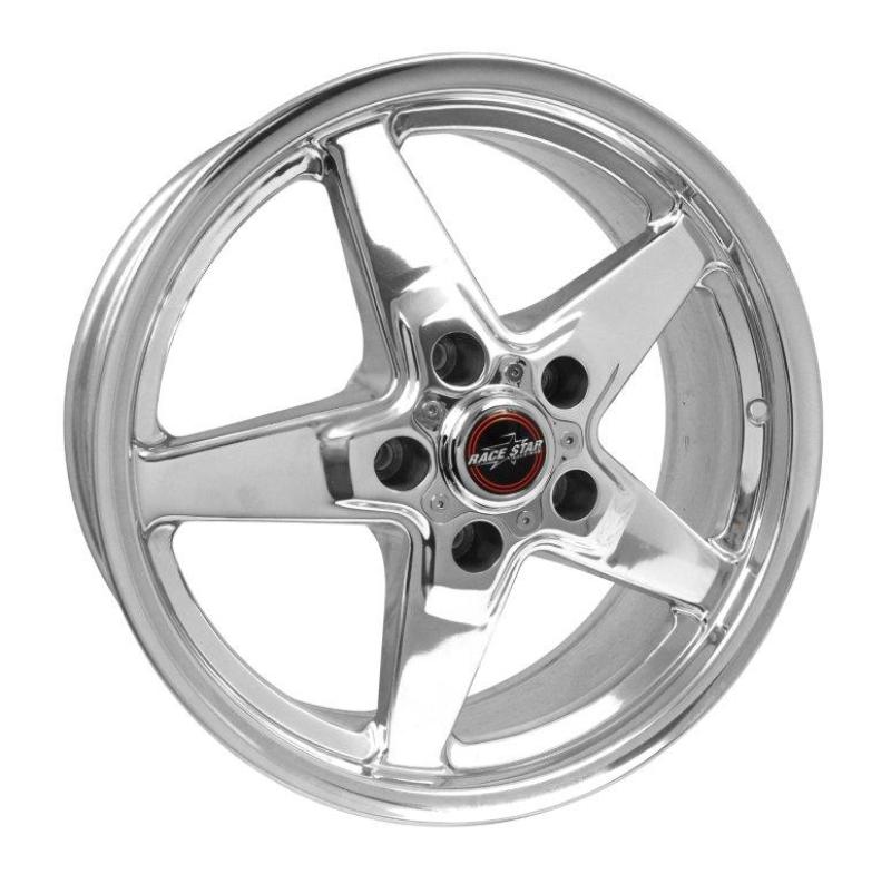 Race Star 92 Drag Star 17x7.00 5x4.50bc 4.25bs Direct Drill Polished Wheel 92-770147DP