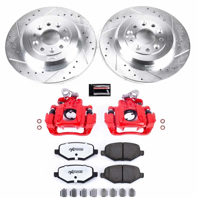 PowerStop PSB Z36 Truck & Tow Kit w/Cals Brakes, Rotors & Pads Brake Kits - Performance D&S main image