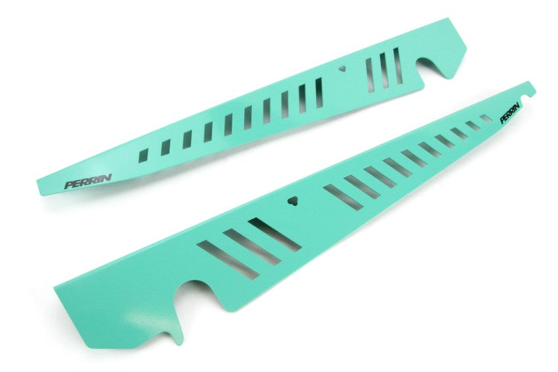 Perrin 2015+ Subaru WRX/STI Fender Shroud Set - Hyper Teal PSP-ENG-550TE