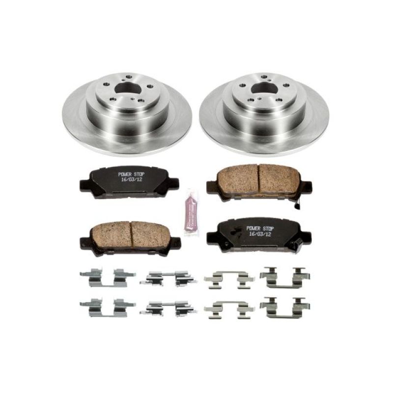 PowerStop PSB Autospecialty Kit Brakes, Rotors & Pads Brake Kits - OE main image