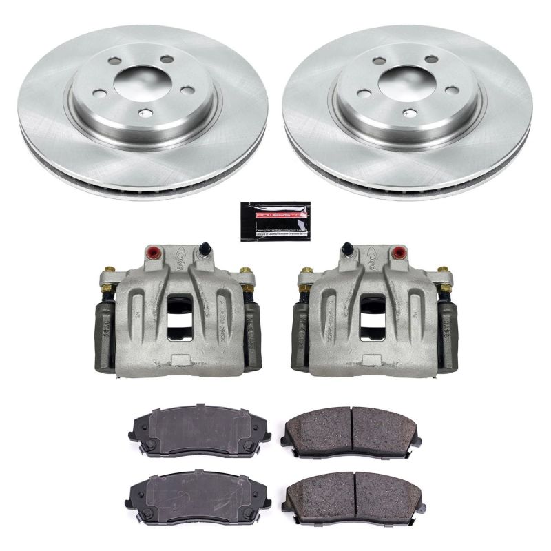 PowerStop PSB Autospecialty Kit w/Cals Brakes, Rotors & Pads Brake Kits - OE main image