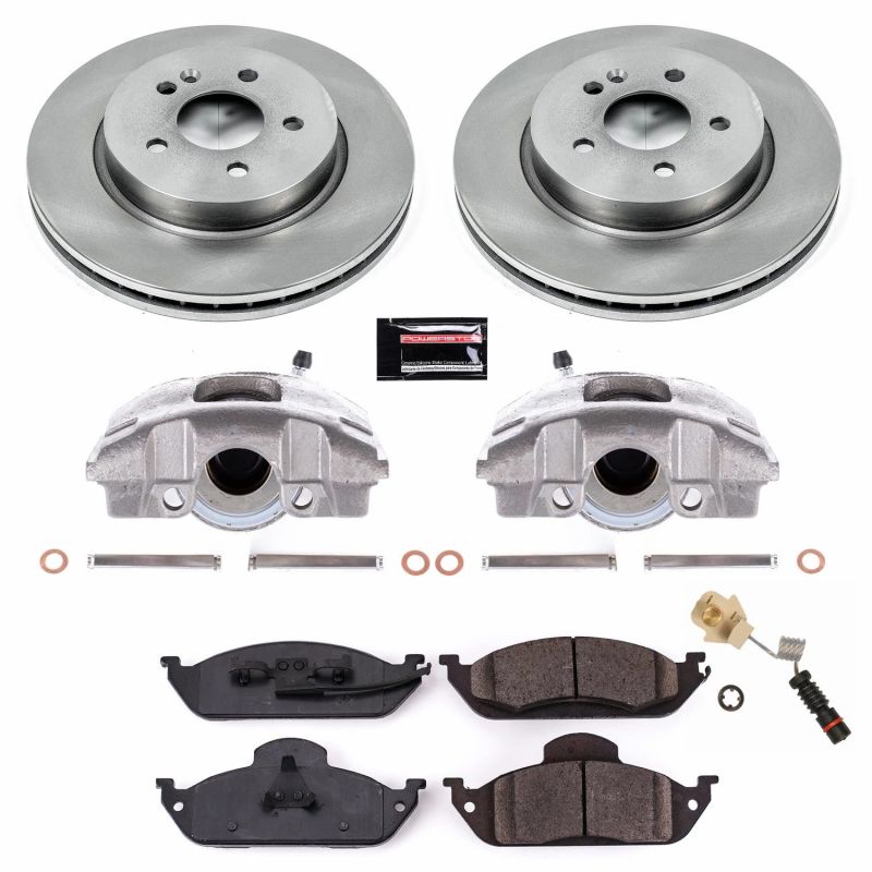 PowerStop PSB Autospecialty Kit w/Cals Brakes, Rotors & Pads Brake Kits - OE main image