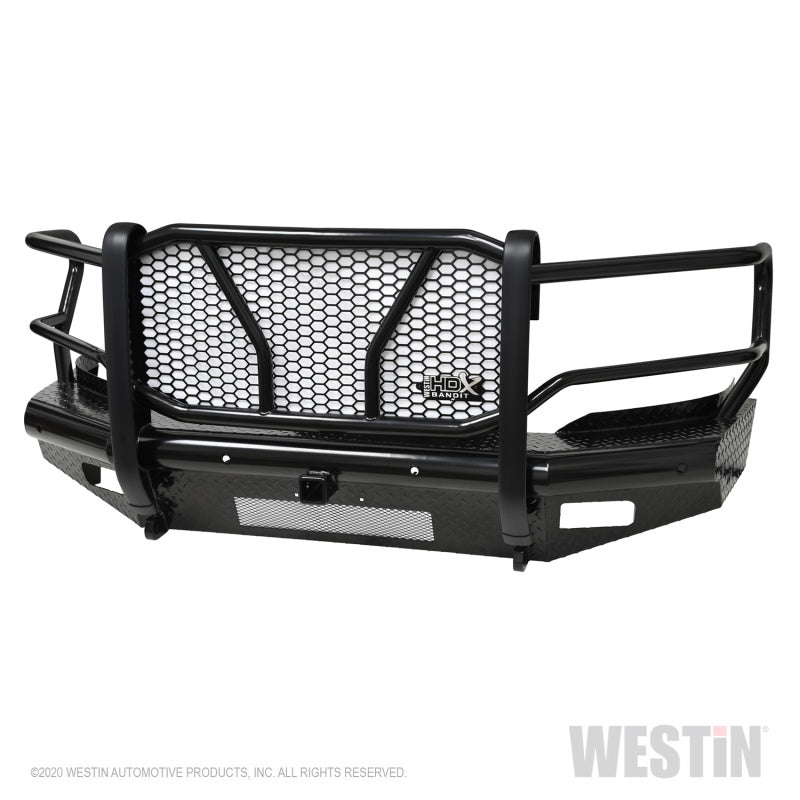 Westin 19-21 Ram 2500/3500 HDX Bandit Front Bumper - Black 58-31195