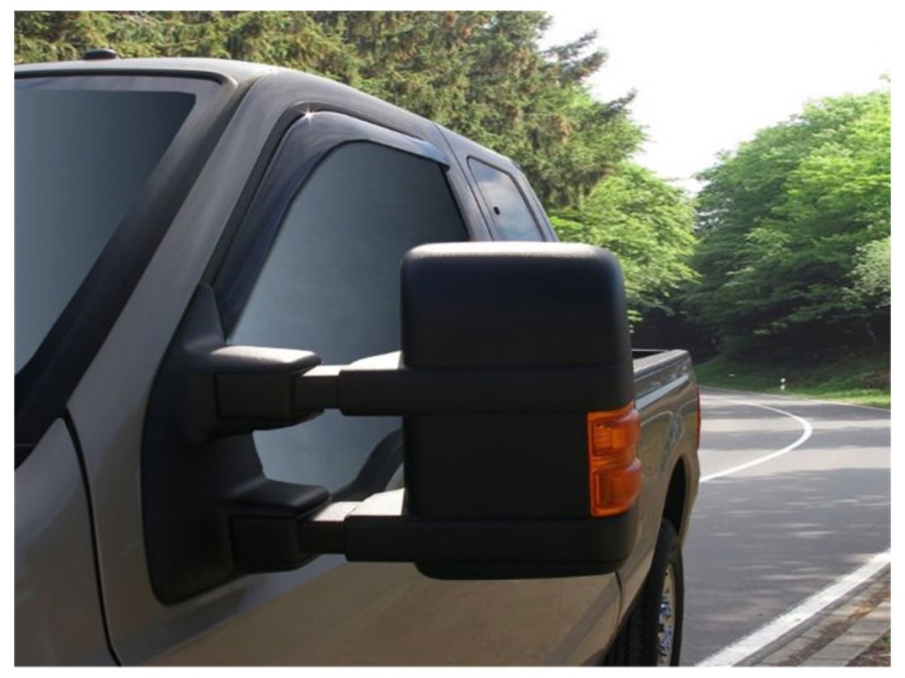 Stampede Snap-Inz In-Channel Sidewind Deflector, Smoke, 2 pc. for 1999-2016