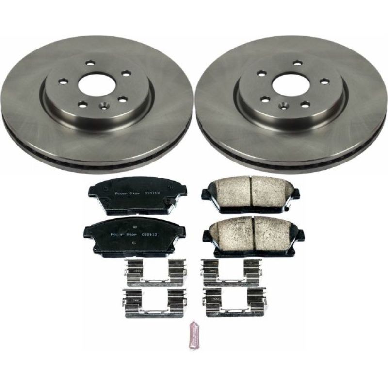 PowerStop PSB Autospecialty Kit Brakes, Rotors & Pads Brake Kits - OE main image