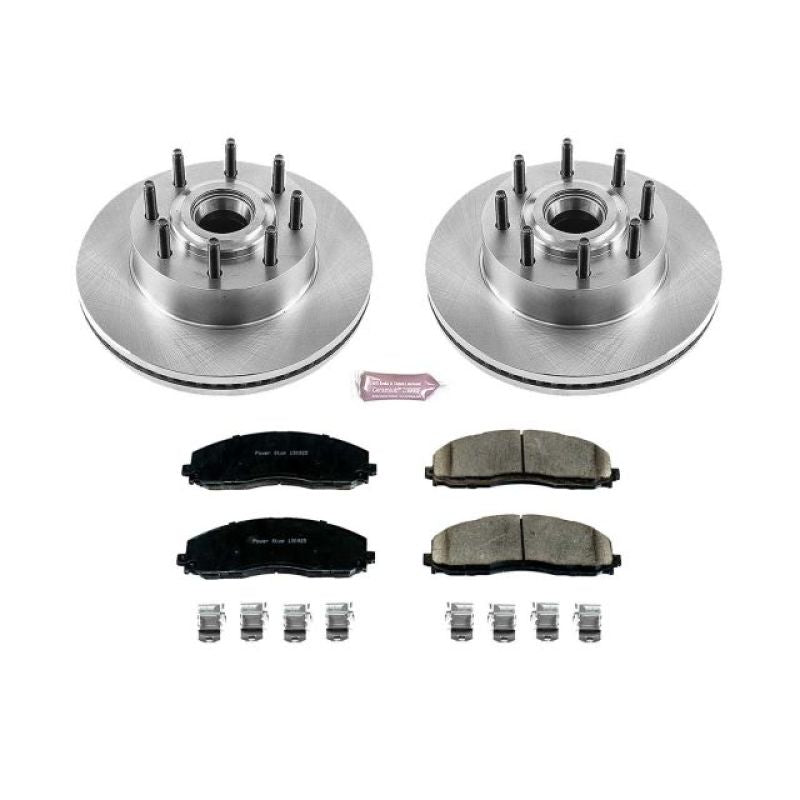 PowerStop PSB Autospecialty Kit Brakes, Rotors & Pads Brake Kits - OE main image