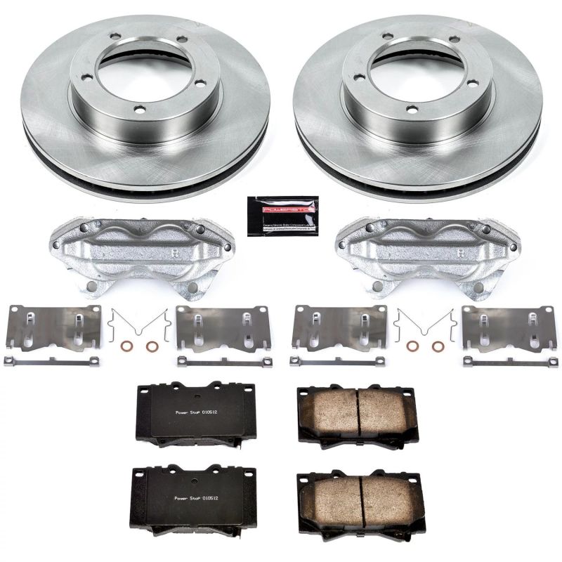 PowerStop PSB Autospecialty Kit w/Cals Brakes, Rotors & Pads Brake Kits - OE main image