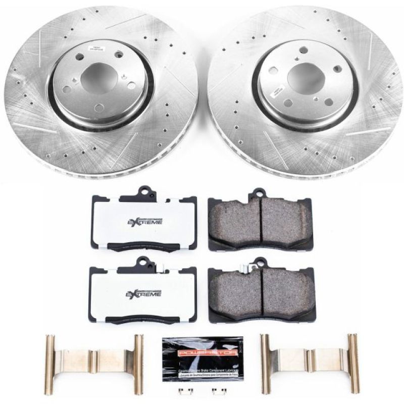 PowerStop PSB Z26 Street Warrior Kit Brakes, Rotors & Pads Brake Kits - Performance D&S main image