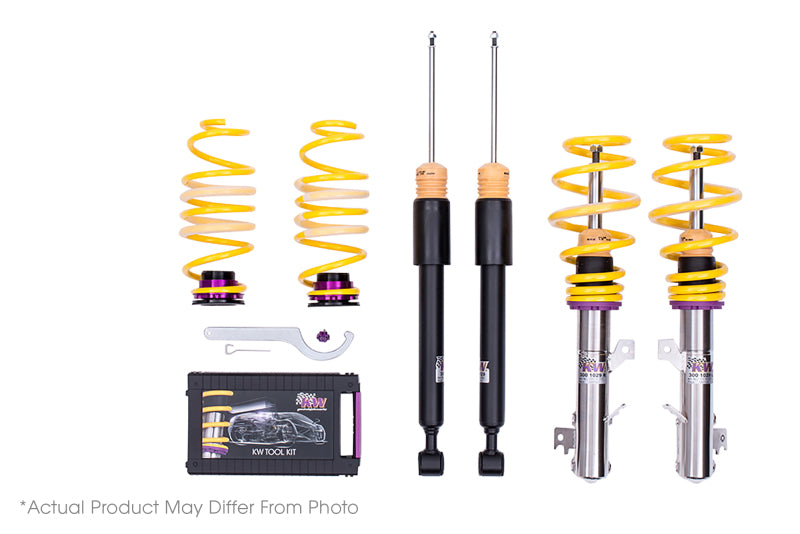 KW Coilover Kit V1 12+ BMW 3 Series F30 6-Cyl w/ EDC Bundle 1022000G