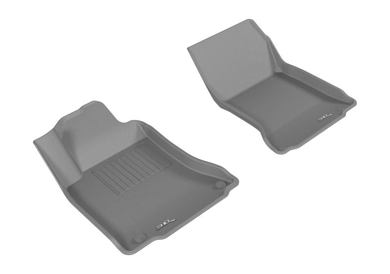 3D MAXpider 2017-2019 Infiniti QX30 Kagu 1st Row Floormat - Gray L1IN02511501 Main Image