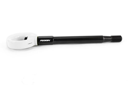 Perrin 08-14 Subaru WRX/STI Tow Hook Kit (Front) - White PSP-BDY-231WT *Discontinued