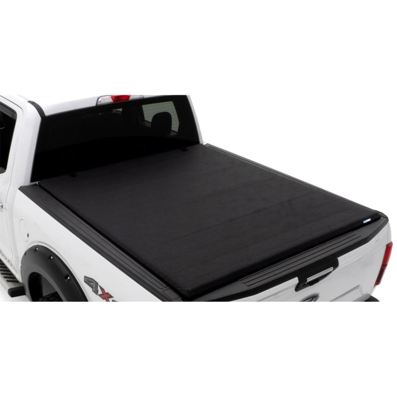 Lund 99-07 Ford F250/F350/F450 Super Duty (8ft bed) Genesis Roll Up Tonneau Cover - Black 960253