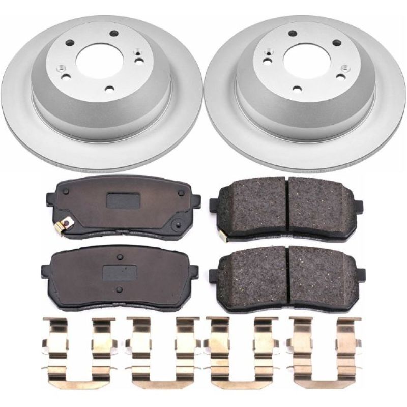 PowerStop PSB Z17 Evolution Coated Kit Brakes, Rotors & Pads Brake Kits - Performance Blank main image