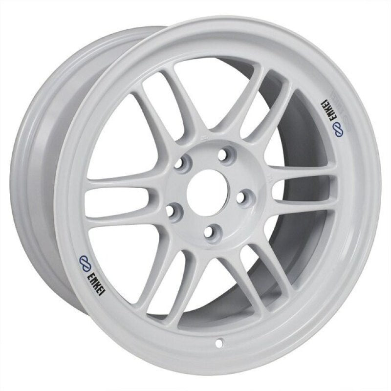 Enkei RPF1 18x9.5 5x114.3 15mm Offset 73mm Bore Vanquish White Wheel (MOQ 40) 3798956515WP