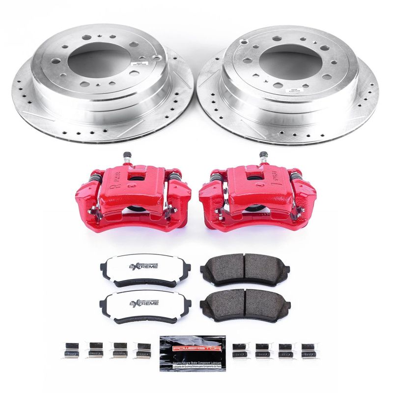 PowerStop PSB Z36 Truck & Tow Kit w/Cals Brakes, Rotors & Pads Brake Kits - Performance D&S main image