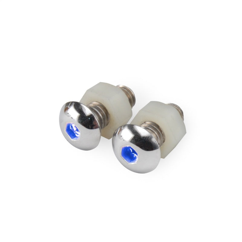 DEI LED Lighted Button Head Bolts Universal Accent Lighting - 2-pack - Blue 30307