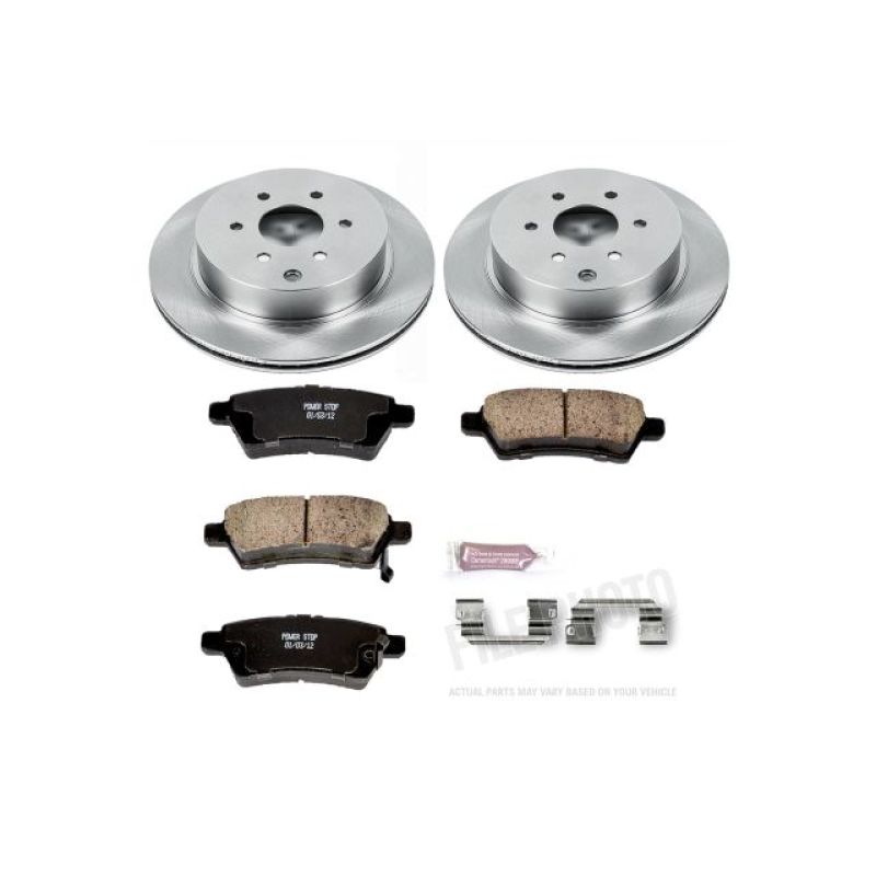 PowerStop PSB Autospecialty Kit Brakes, Rotors & Pads Brake Kits - OE main image