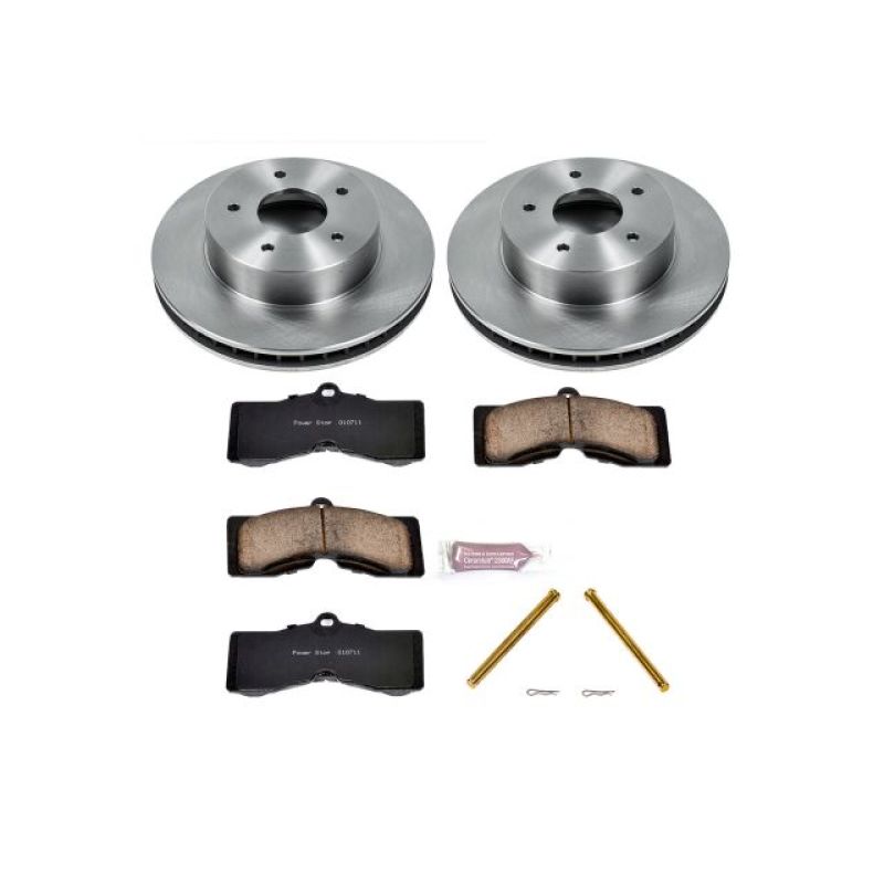 PowerStop PSB Autospecialty Kit Brakes, Rotors & Pads Brake Kits - OE main image