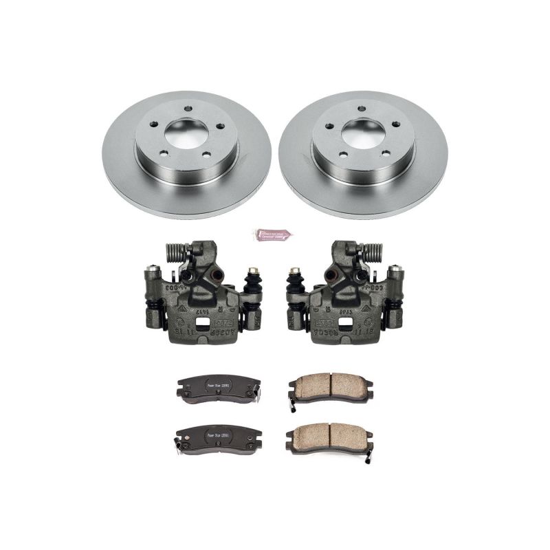 PowerStop PSB Autospecialty Kit w/Cals Brakes, Rotors & Pads Brake Kits - OE main image