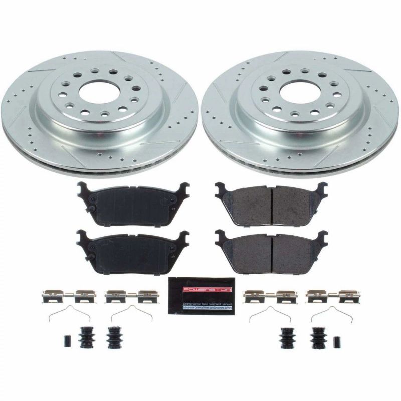 PowerStop PSB Z23 Evolution Kit Brakes, Rotors & Pads Brake Kits - Performance D&S main image