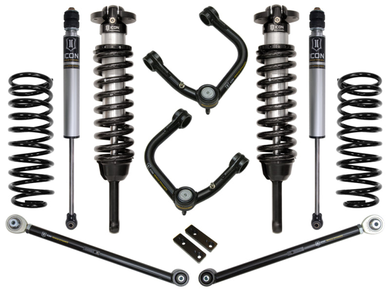 ICON 2010+ Toyota FJ/4Runner 0-3.5in Stage 3 Suspension System w/Tubular Uca K53063T