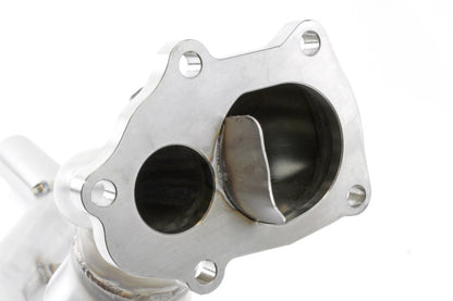 Perrin 02-14 Subaru WRX / 04-21 STI (EJ) 304SS 3in. Down Pipe w/Cat (Slip Fit Rear/Divorced WG) PSP-EXT-210 *Discontinued