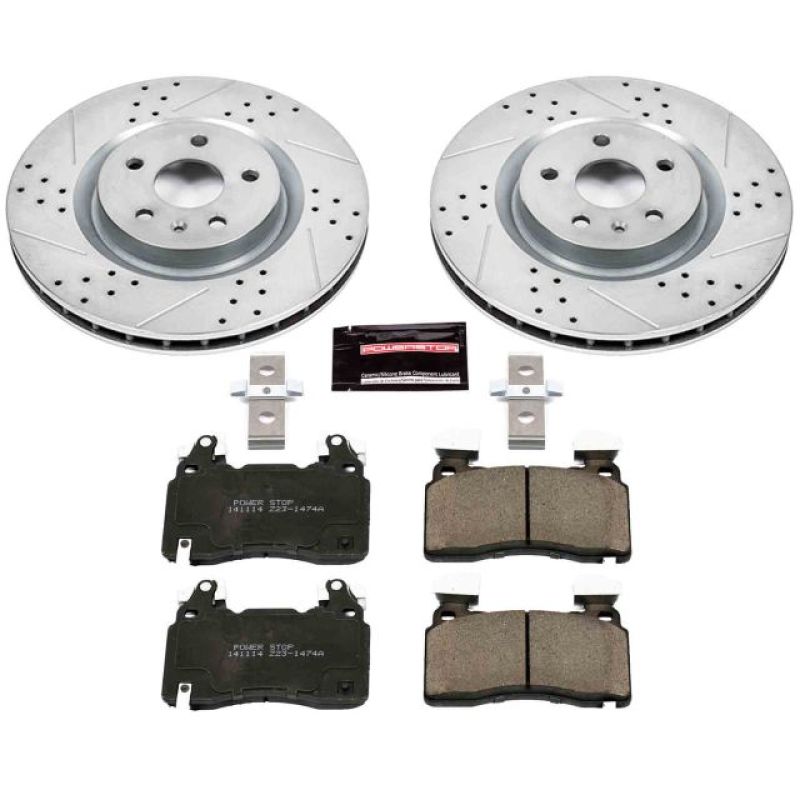 PowerStop PSB Z23 Evolution Kit Brakes, Rotors & Pads Brake Kits - Performance D&S main image