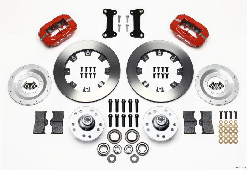 Wilwood Forged Dynalite Front Kit 12.19in Red 82-92 Camaro//Firebird 140-11275-R Main Image