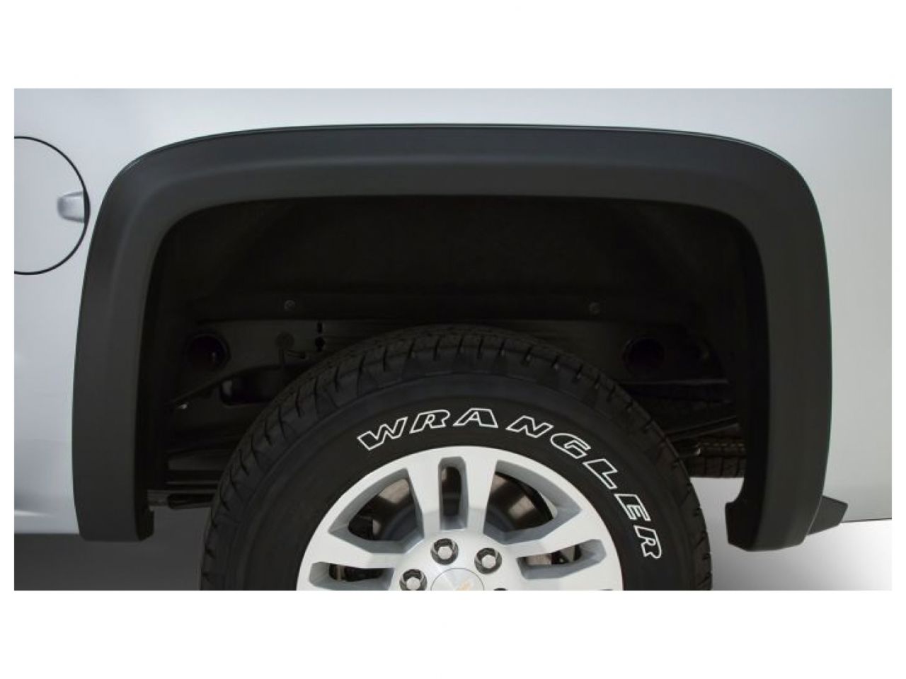 Stampede Black Original Riderz Smooth Finish 4-Piece Fender Flare for 2014-2018