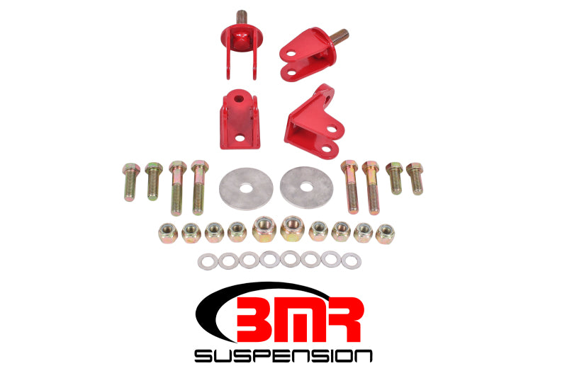 BMR 79-04 Fox Mustang Rear Coilover Conversion Kit w/o Control Arm Bracket - Red CCK009R