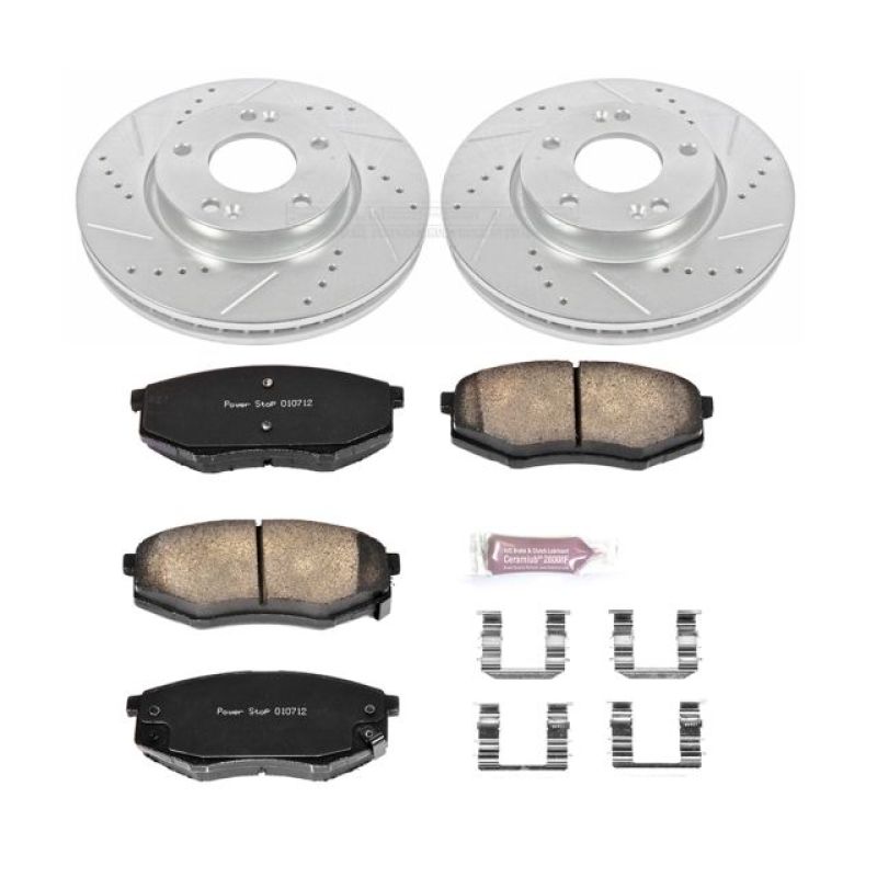 PowerStop PSB Z23 Evolution Kit Brakes, Rotors & Pads Brake Kits - Performance D&S main image